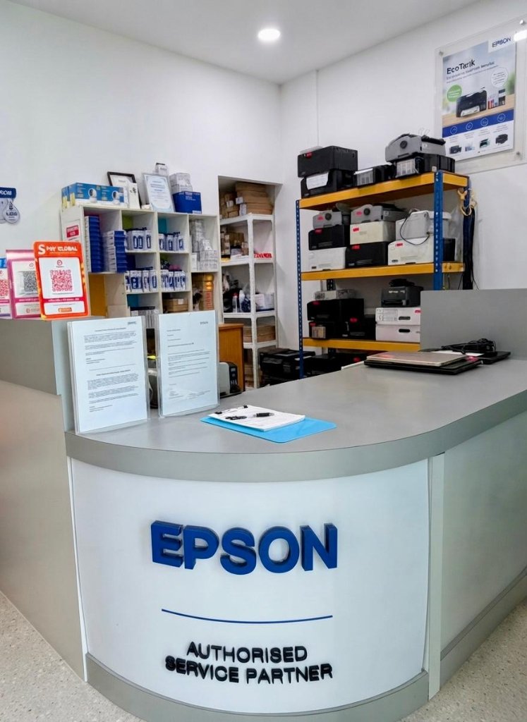 Smartserve Solution Enterprise - Epson Authorised Service Partner Counter in Kuching