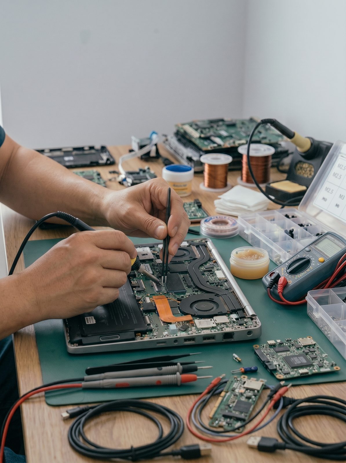 Professional laptop repair and hardware maintenance service in Kuching Sarawak