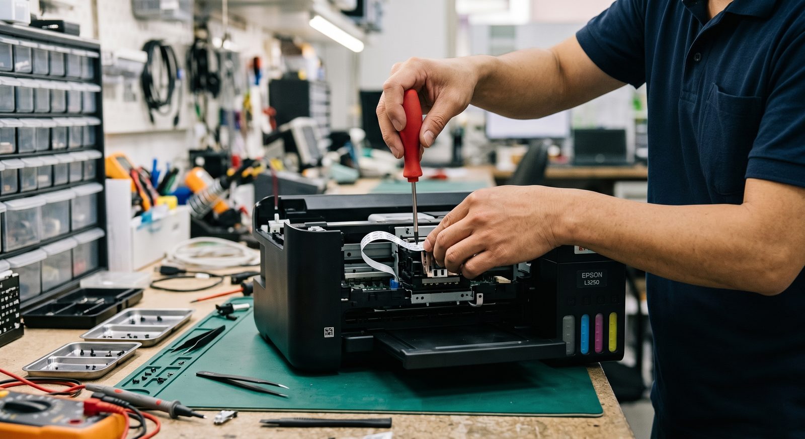 Authorised printer repair and maintenance service by Smartserve Solution Enterprise